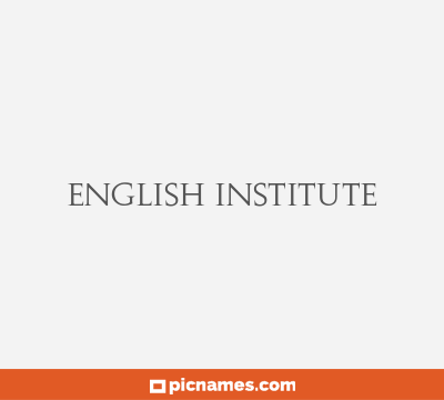 English Institute